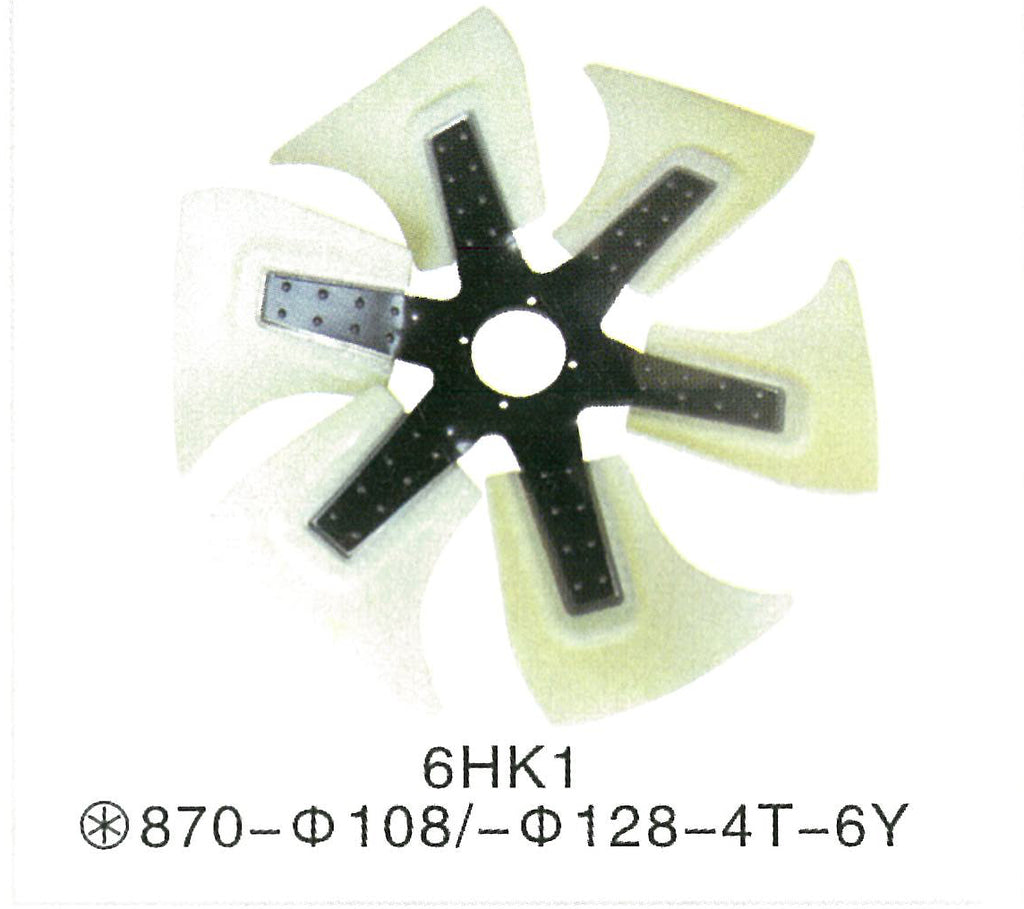 1-13660371-0 6HK1 ENGINE Fan Blade FAN COOLING Hitachi ZX330-3