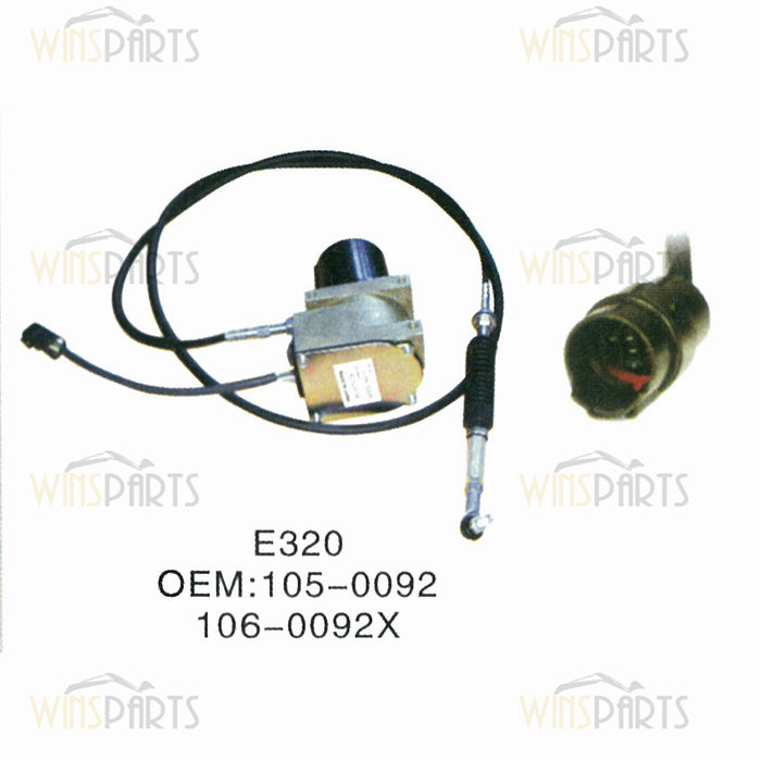 106-0092 1060092 CAT Engine Throttle Stepping Motor Caterpillar