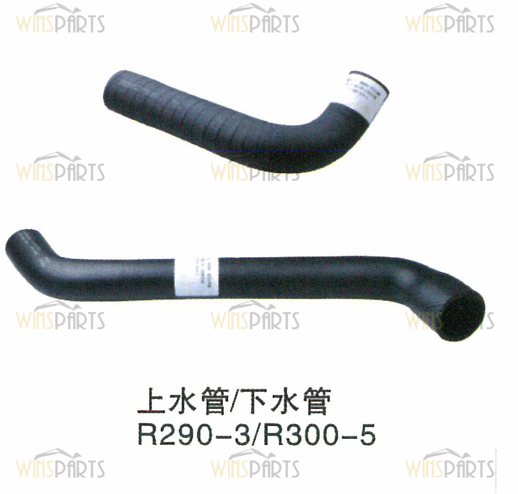 Manguera de radiador de agua 11E9-42130 11E9-42140 Hyundai R2903 R290LC-3