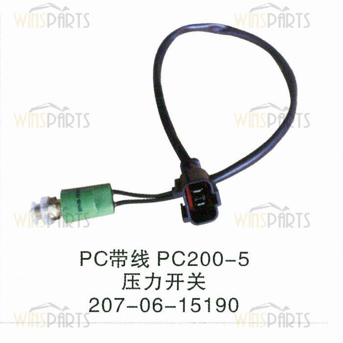 207-06-15190 Pressure Switch Sensor COVER For KOMATSU
