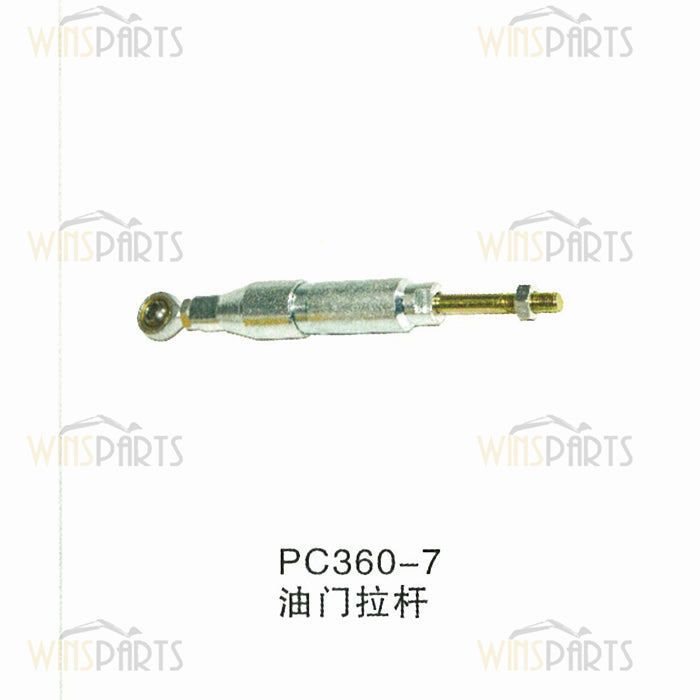 207-43-74120 2074374120 Conjunto de resorte de palanca del MOTOR del acelerador Komatsu