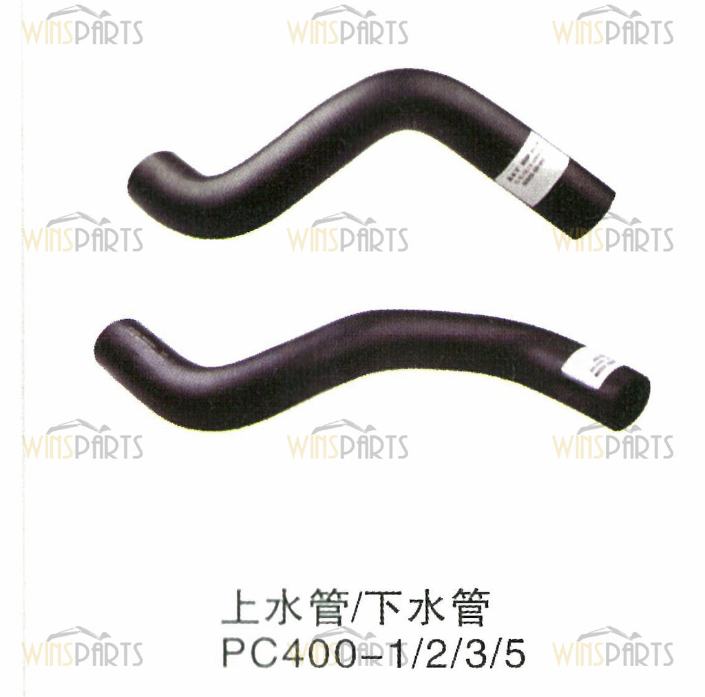 208-03-52230 208-03-52220 Water Upper Lower Radiator Hose Komatsu PC400-5