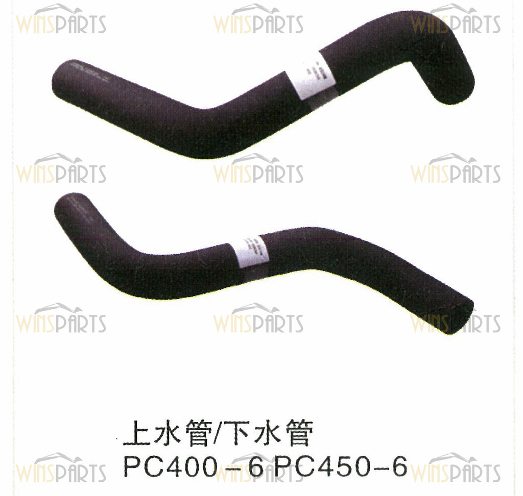 208-03-61182 208-03-61190 Manguera de radiador de agua Komatsu PC400-6