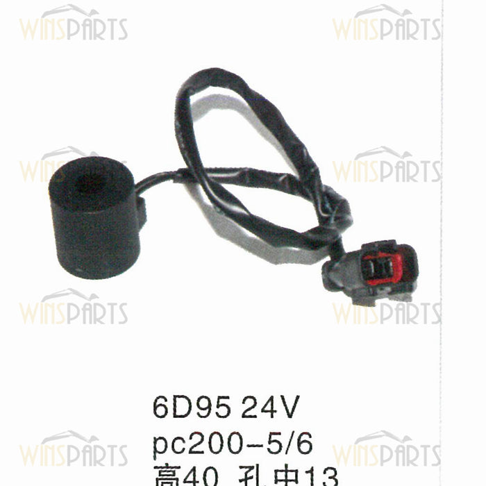 20y-60-11674 20y6011674 Solenoid Valve Coil KOMATSU