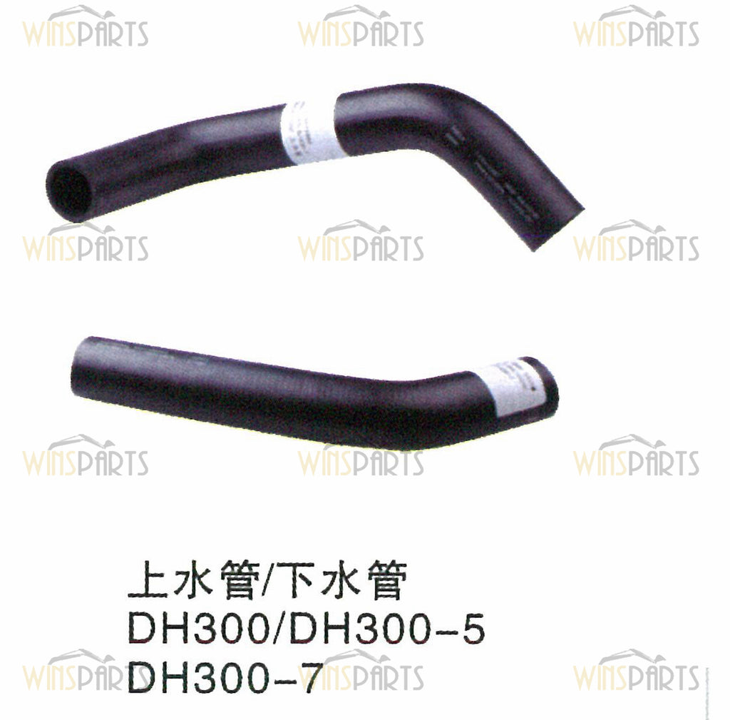 2185Y1639A 2185y1692 Manguera de radiador de agua Daewoo DH300-5