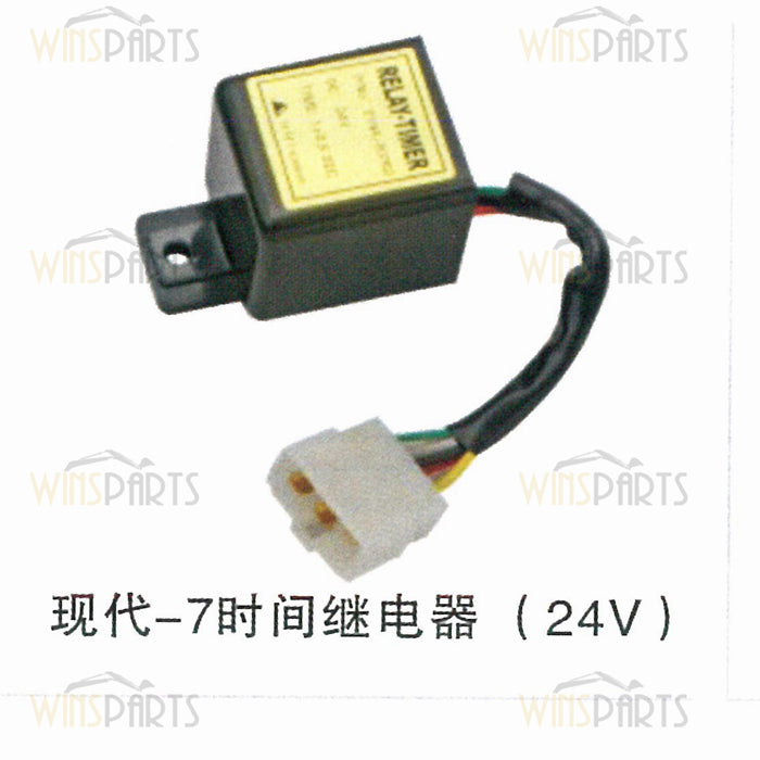 21n4-00762 21n400762 24V TIMER CONTROLLER STARTER Relay Switch Hyundai