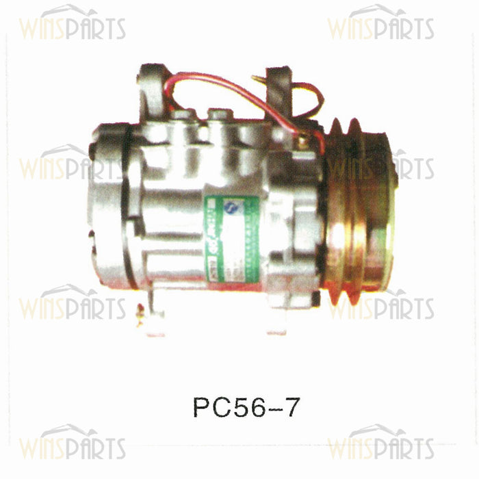 22L-979-2200 22L9792200 Air Conditioner A/C COMPRESSOR KOMATSU PC56-7