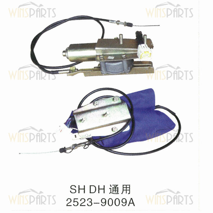 2523-9009A Válvula solenoide de apagado de parada del motor Doosan