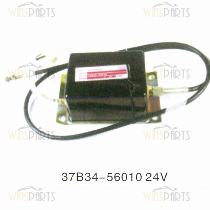 37B34-56010 Flameout Solenoid Valve 24V Fuel Shut Off Valve Dongfeng