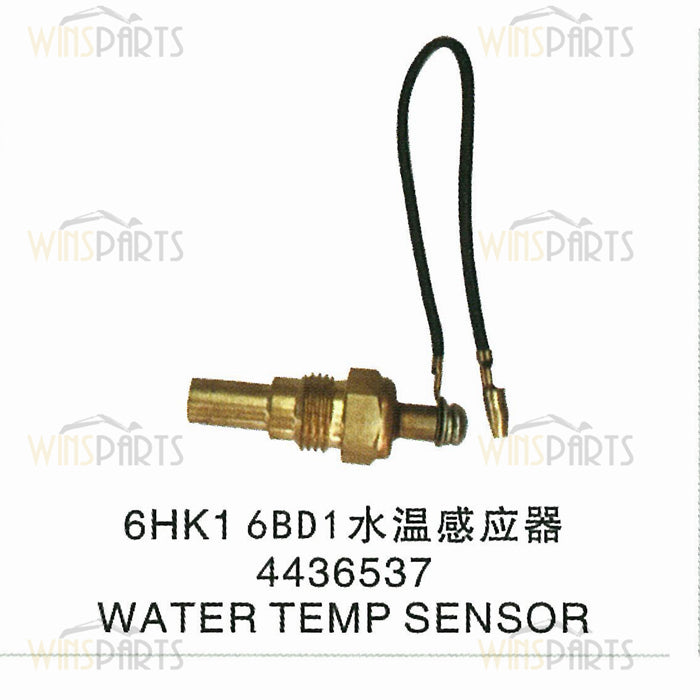 4436537 ISUZU 6HK1 6BD1 Water Temperature SENSOR THERMO Hitachi