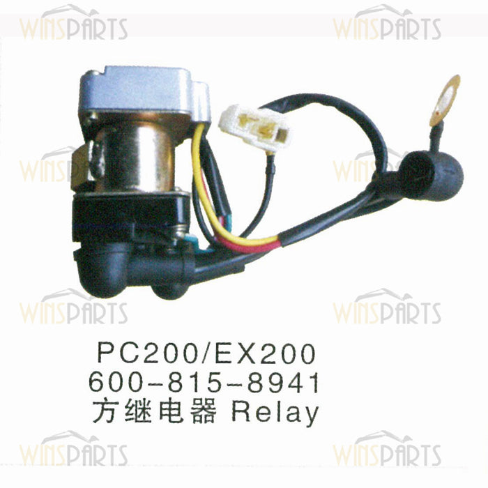 600-815-8941 6008158941 Relay Starter Switch Relays SAA4D107E KOMATSU