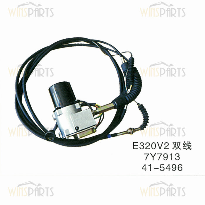 7Y-3913 247-5227 MOTOR CAT 3066 Conjunto de pasos del motor del acelerador