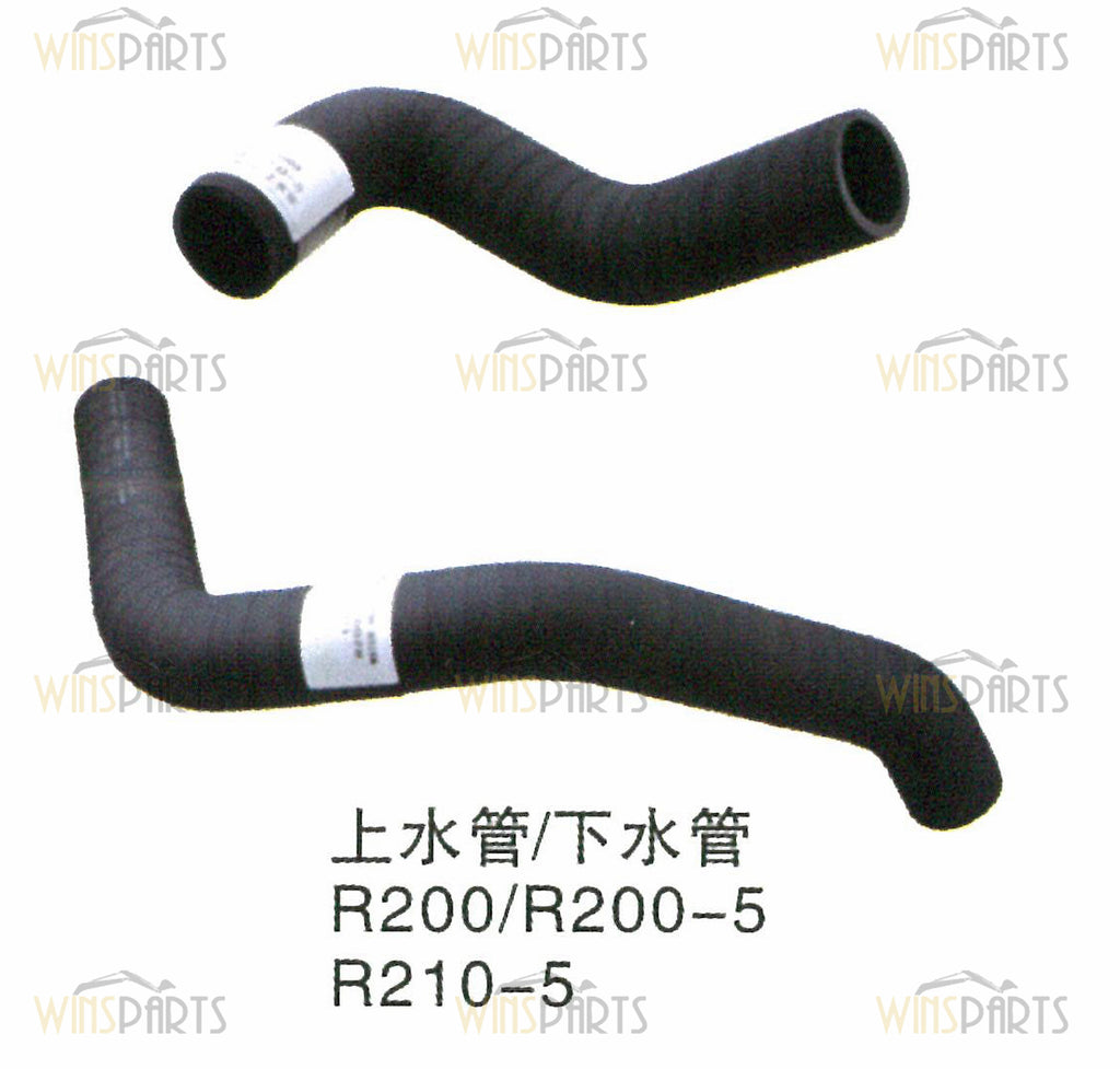 Manguera de radiador de agua E111-4003 E111-4004 para Hyundai R210E R200-5