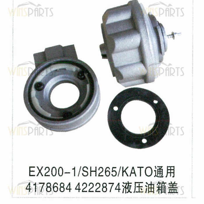 4178684 4222874 Fuel Tank Cap for Hitachi Kato Excavator parts