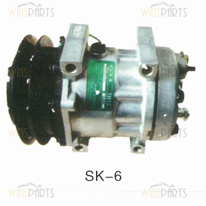 LC91V00001F1 CONJUNTO DE COMPRESOR DE AIRE Aire acondicionado A/C Kobelco SK160LC-6