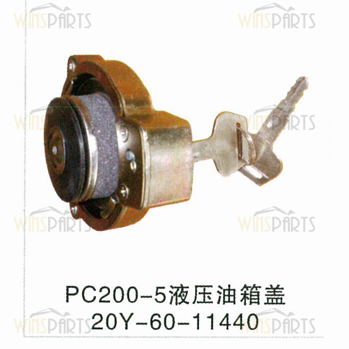 20Y-60-11440 17A-60-11310 Oil Tank Cap Komatsu