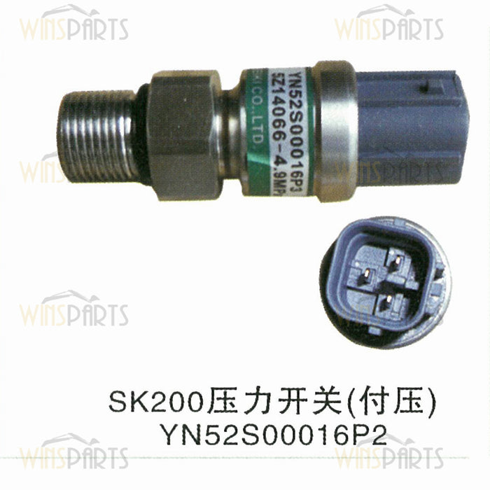 YN52S00016P2 YN52S00016P3 High Pressure Sensor Switch Kobelco
