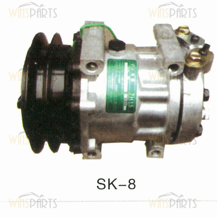 YX91V00001F1 CONJUNTO DE COMPRESOR DE AIRE ACONDICIONADO PARA KOBELCO SK200-8