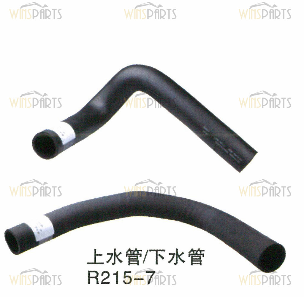 Manguera de radiador de agua Hyundai R215-7 11n6-46100 11N6-46111