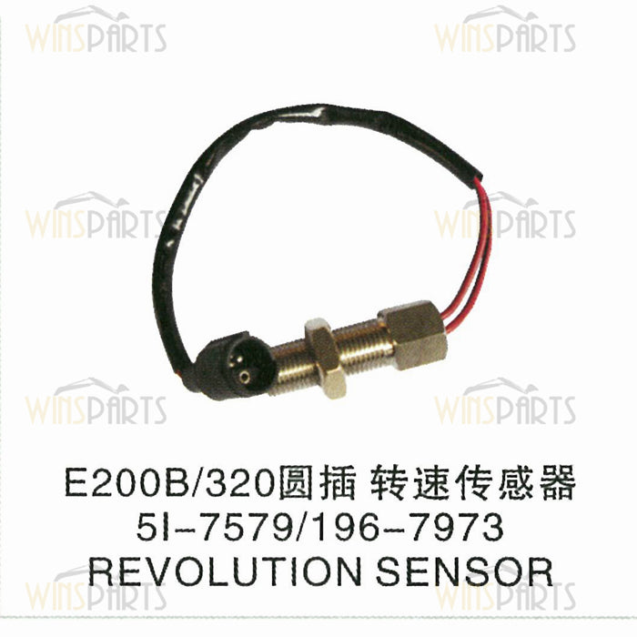196-7973 1967973 CAT 3046 Engine Speed Pressure Sensor For Caterpillar