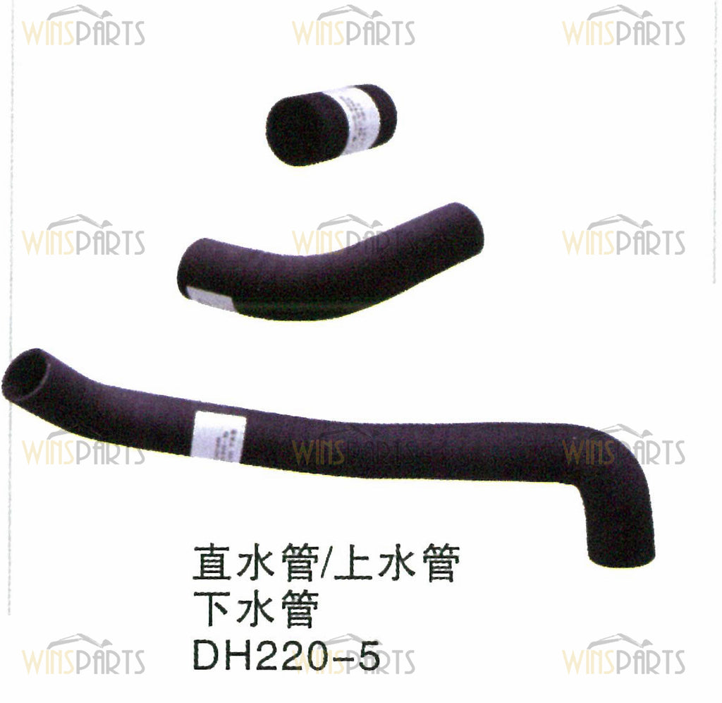2185y1643 2185y1644 Water Radiator Hose For Doosan Daewoo DH220-5