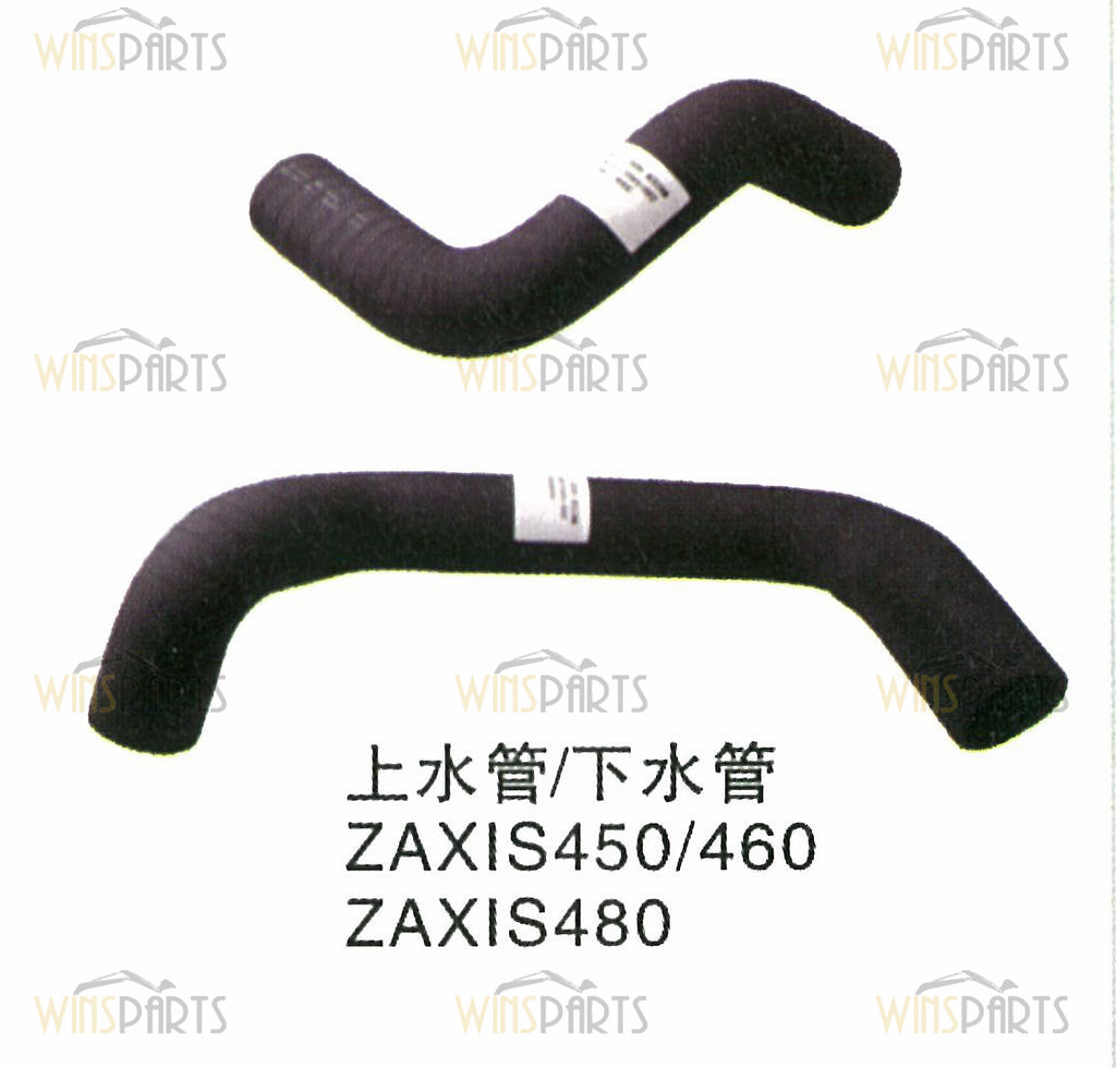 3104740 3104739 Water Radiator Hose Hitachi ZX450-3 ZX500LC-3
