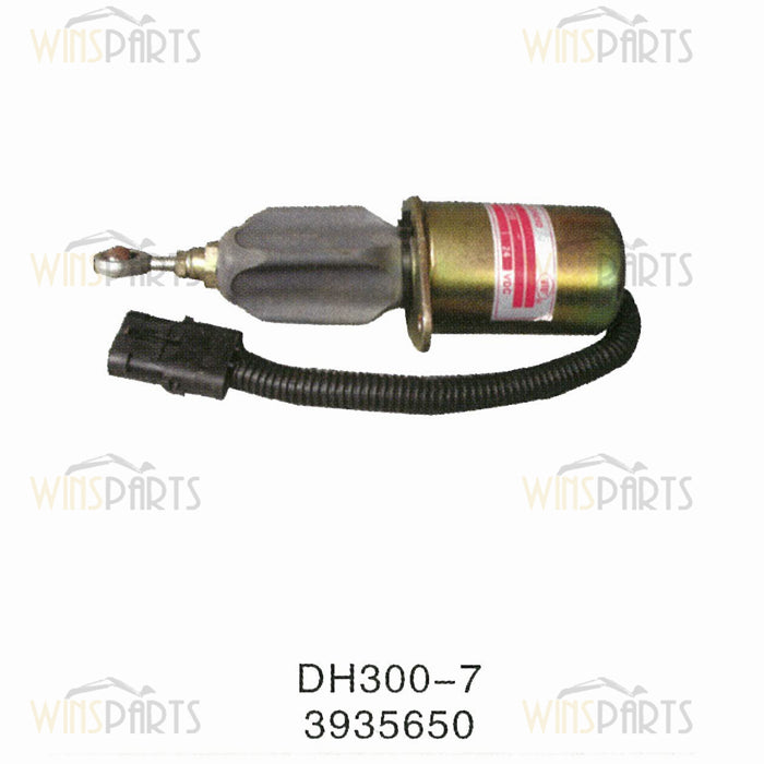 3935650 SA-4765-24 Cummins Shut off Stop Solenoid Valve Flameout Solenoid