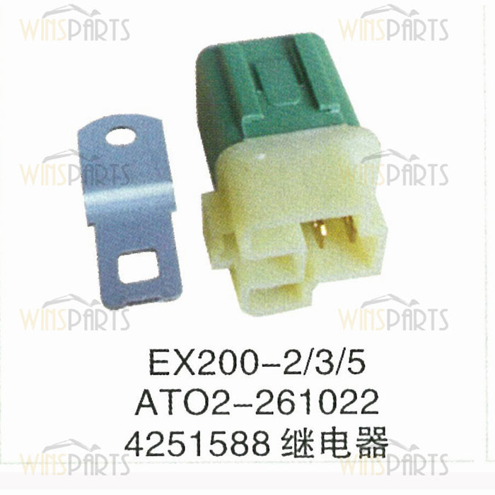 4251588 5AT02-261022 Starter Relay Fuse Relays For Hitachi