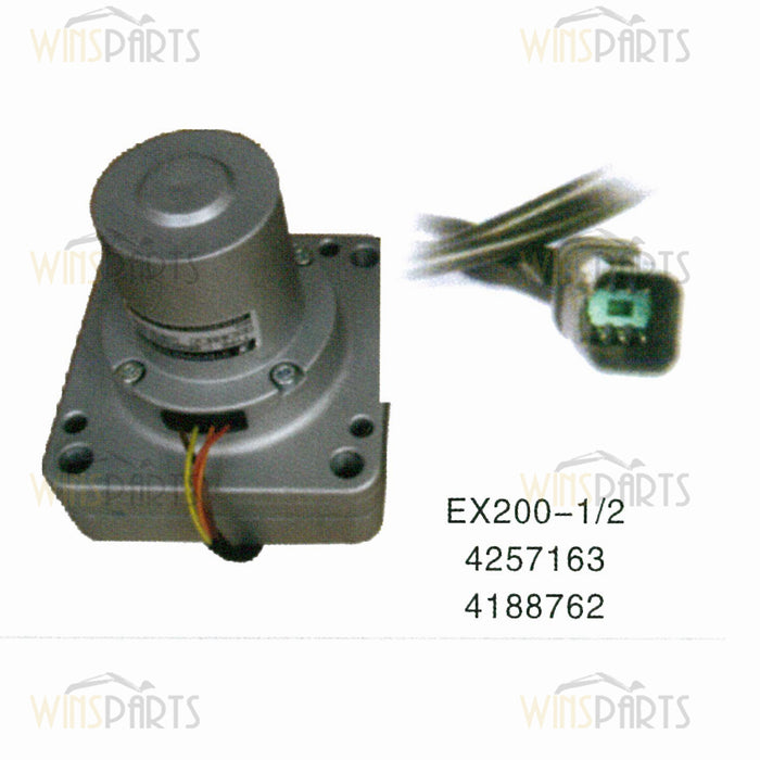 4257163 GOBERNADOR Conjunto de motor eléctrico de pasos del acelerador Hitachi John Deere