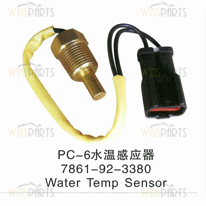 7861-92-3380 7861923380 S4D102E S6D102E SA6D102E SENSOR,WATER TEMPERATURE KOMATSU