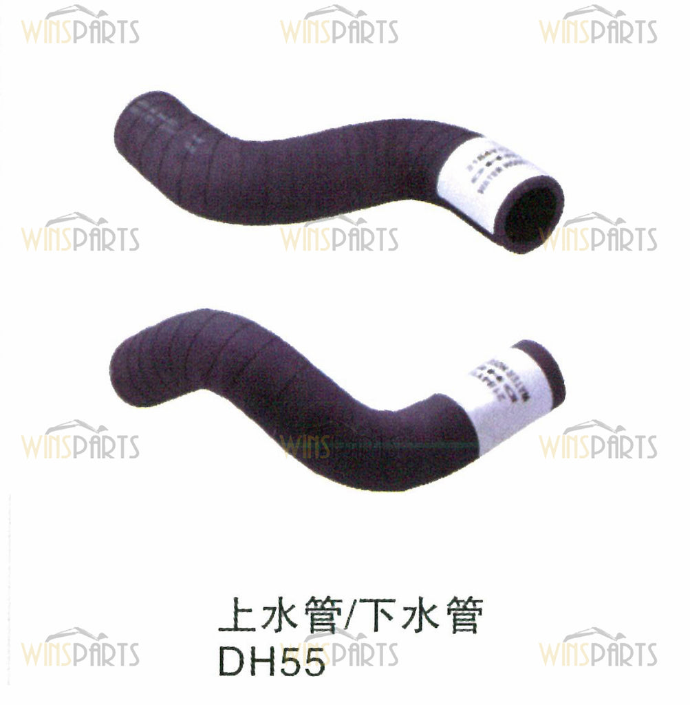 Doosan dh55 Water Upper Pipe TUBE Lower Radiator Hose