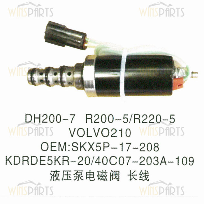 Voe14574269 KDRDE5KR-20/40C07-203A Kawasaki Solenoid Valve
