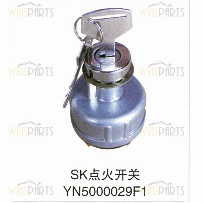 YN50S00029F1 YN50S00026F1 IGNITION SWITCH ASSY KEY Kobelco